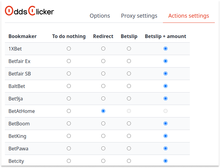 action settings oddsclicker